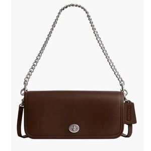 ISO coach dinky chain strap - silver